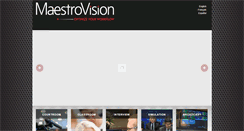 Desktop Screenshot of maestrovision.com